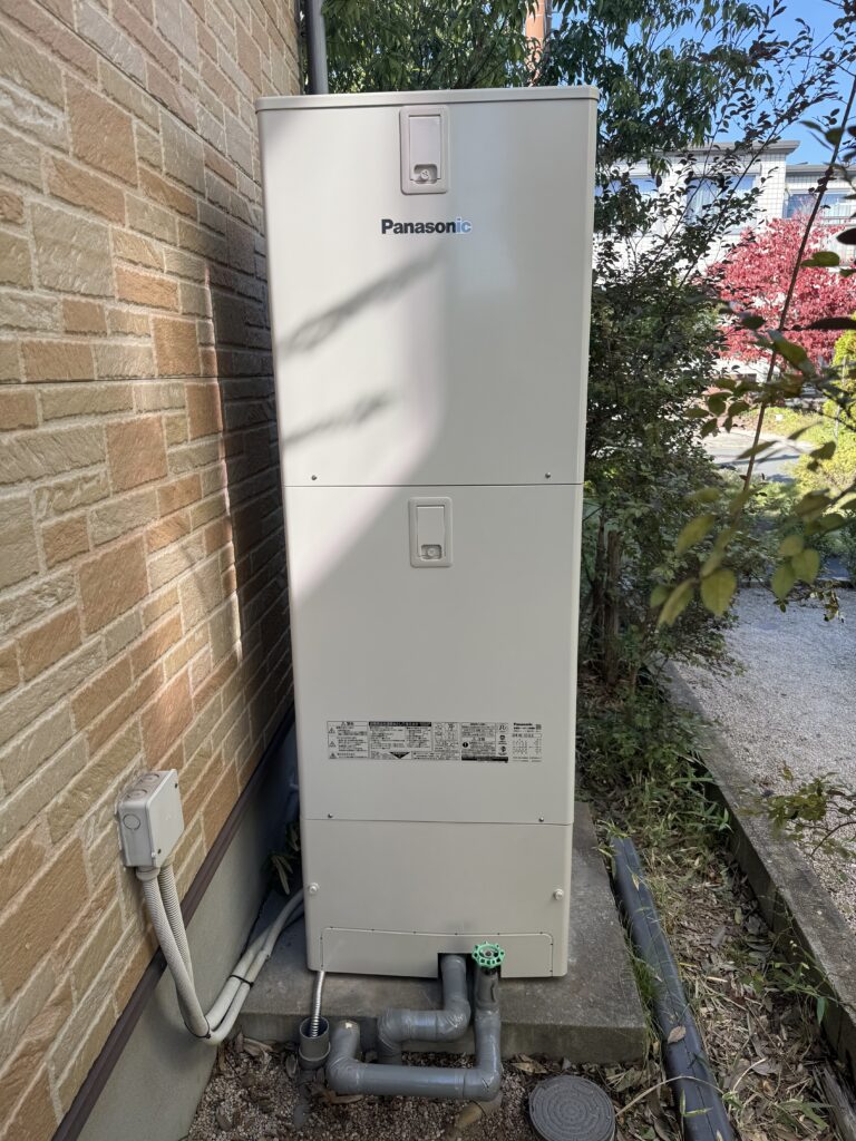 大分市にてエコキュート工事