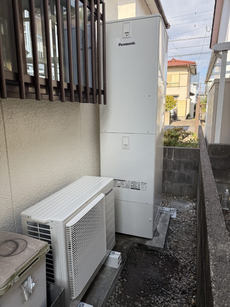 大分市でエコキュート工事